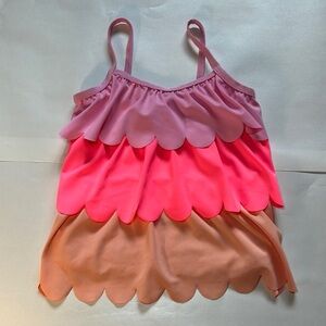 OshKosh B'gosh Kids Swim Top - Pink and Orange